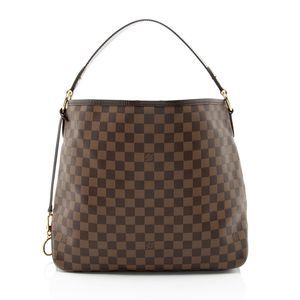 Louis Vuitton Dark Brown Checkered Shoulder Bag